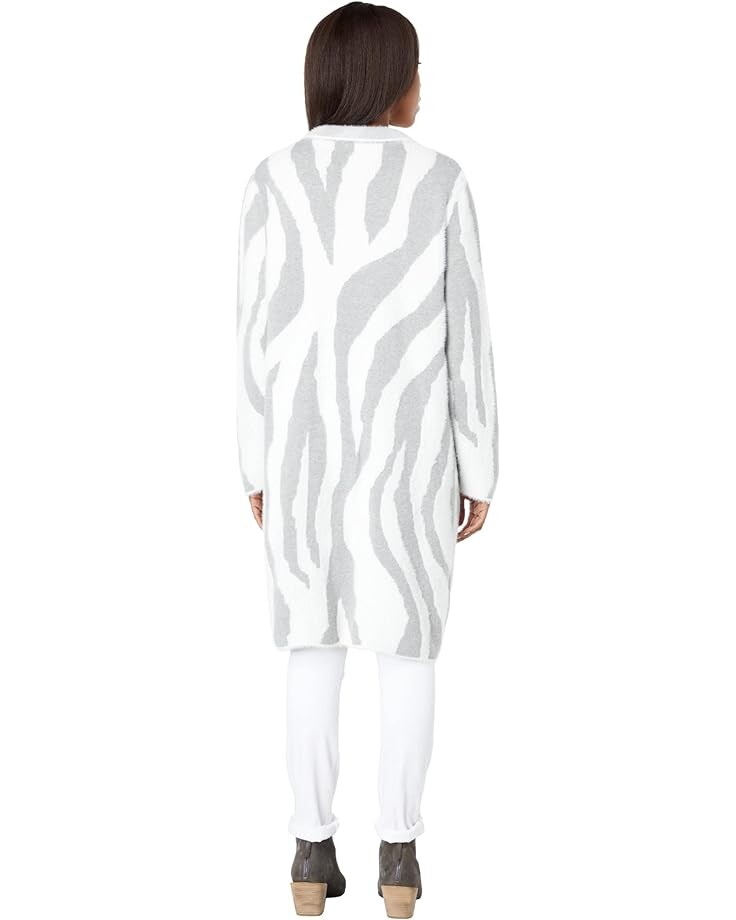 

Пальто Lysse Faux Mink Coat, цвет Antique Jacquard Show White