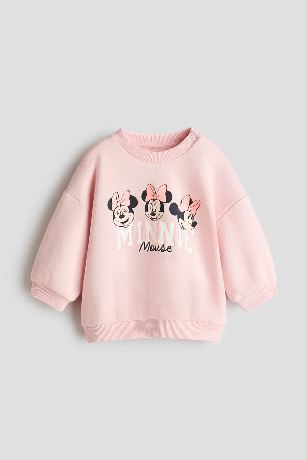 Толстовка с рисунком H&M, Hellrosa/Minnie Maus — фото 3