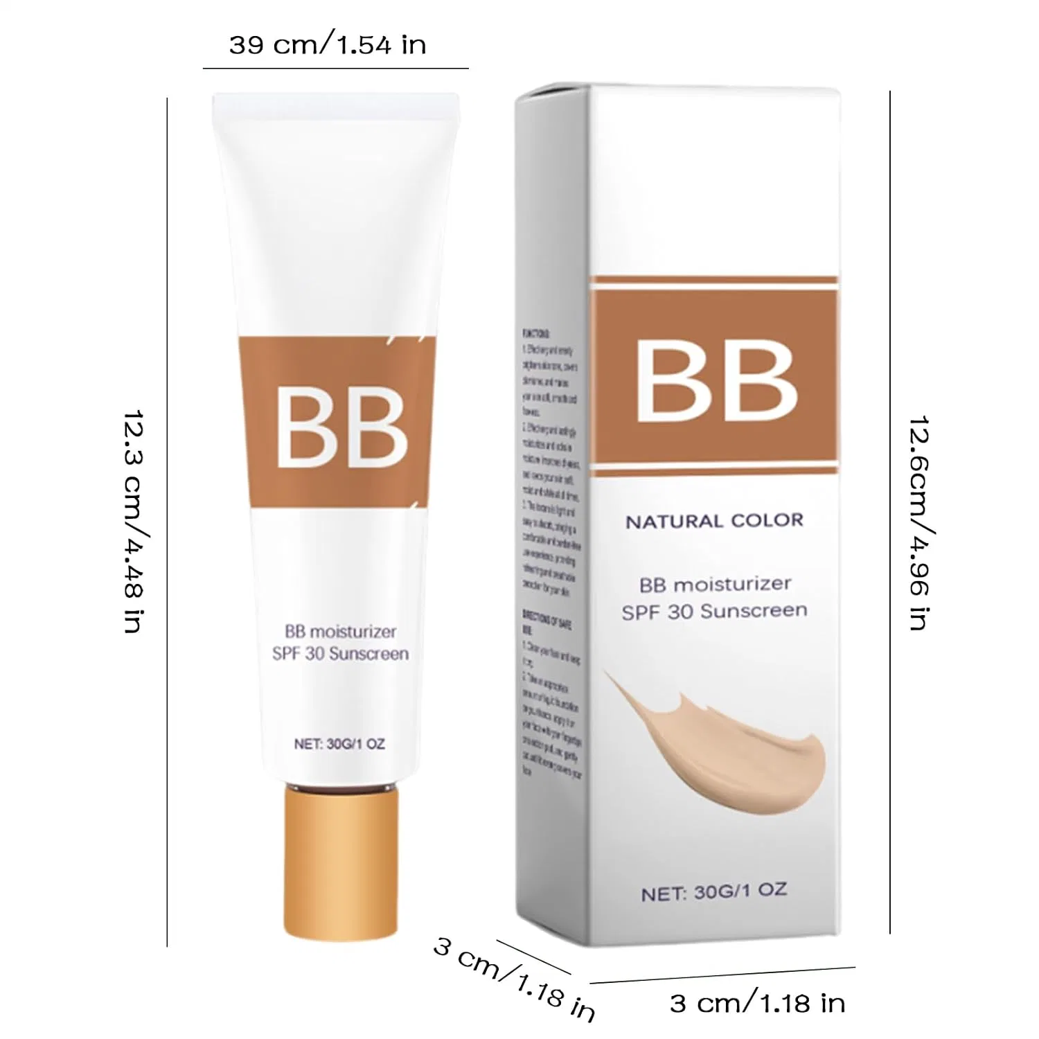BB Cream увлажняющий, Natural colour Générique — фото 2