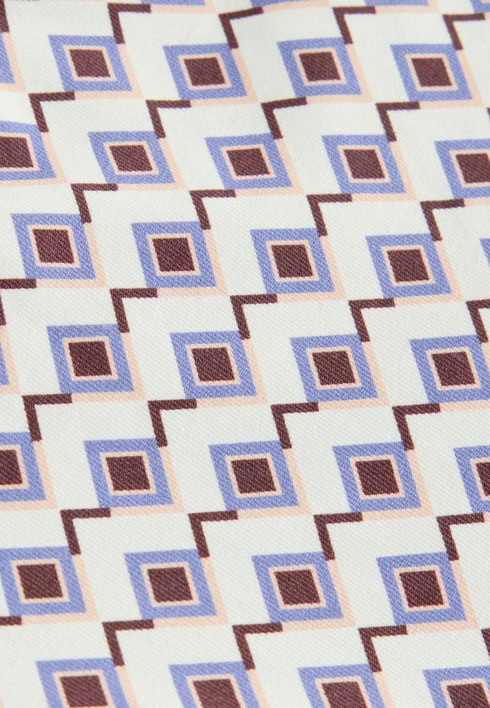 Бразильская форма - плавки от бикини - плавки от бикини Next, Ecru Brown Geometric — фото 3