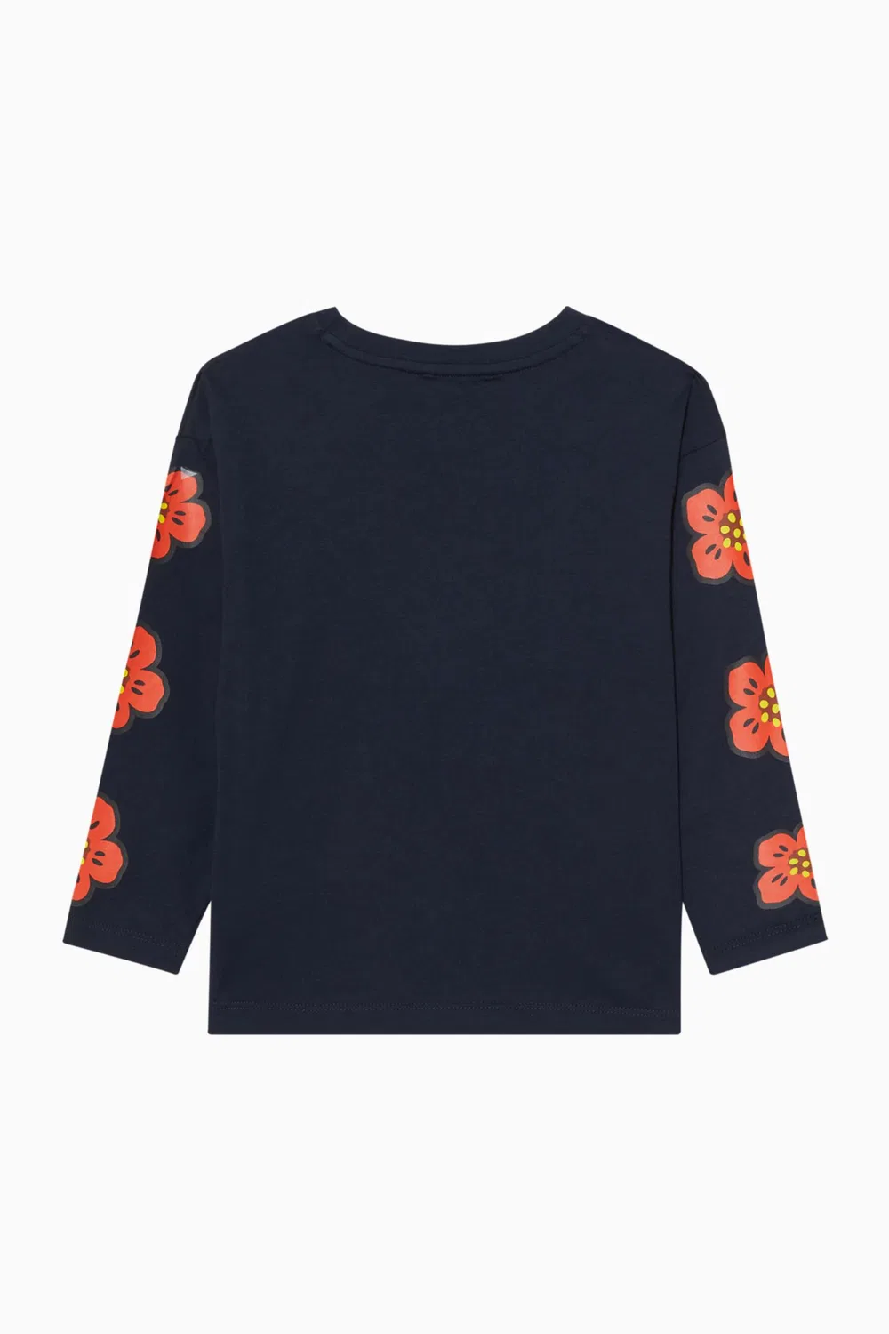 Футболка с цветочным принтом Book Flower KENZO KIDS — фото 2