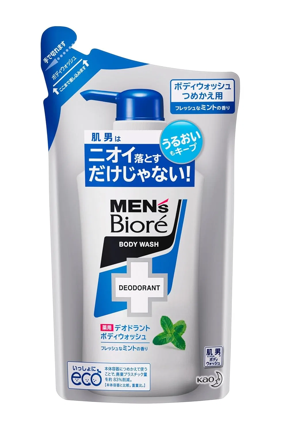 Дезодорант Мятный Менс Биоре, сменный блок, 380 мл Men's Biore
