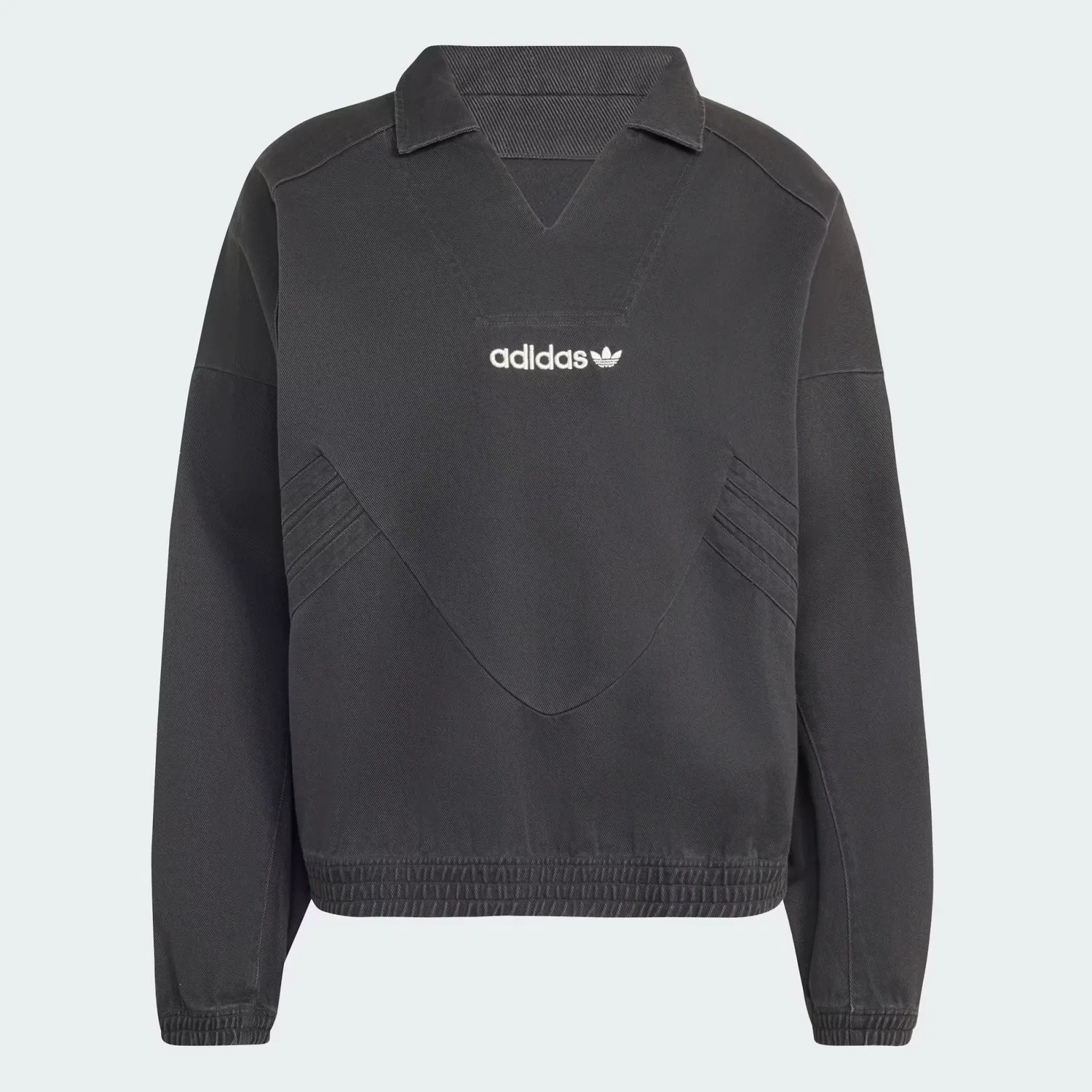 Мужская тренировочная куртка свободного кроя Munich 93 Adidas Originals, Utility Black — фото 4