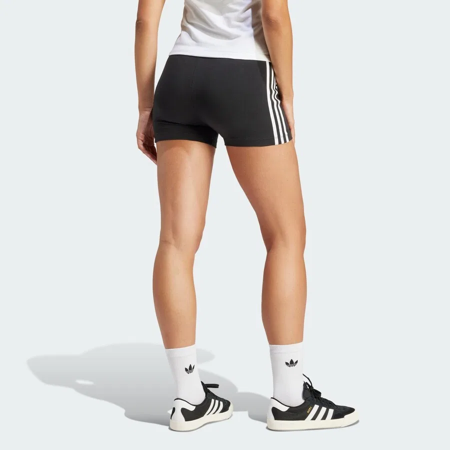 Узкие леггинсы ADIDAS ORIGINALS 'Adicolor' черного цвета — фото 3
