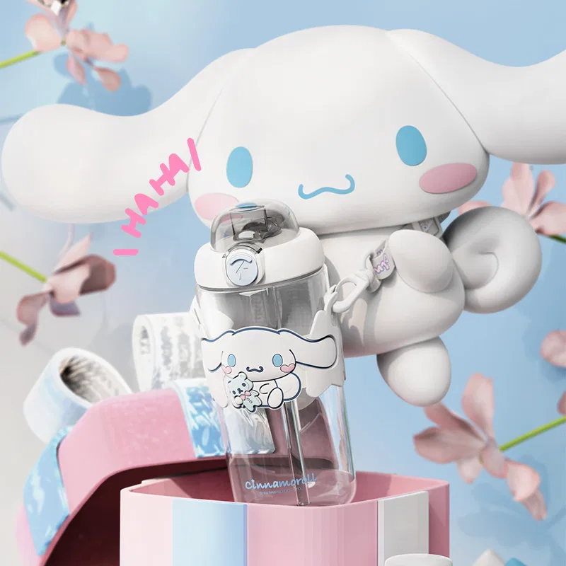 Детская кружка с принтом Half-Human Water Cup+Sticker 1 Pc Sanrio, 650 мл, Half-Human Water Cup+Sticker 1 Pc — фото 4