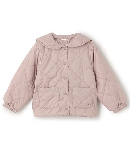 Стеганая блузона со съемным матросским воротником. Lycee Mine, off white — фото 4