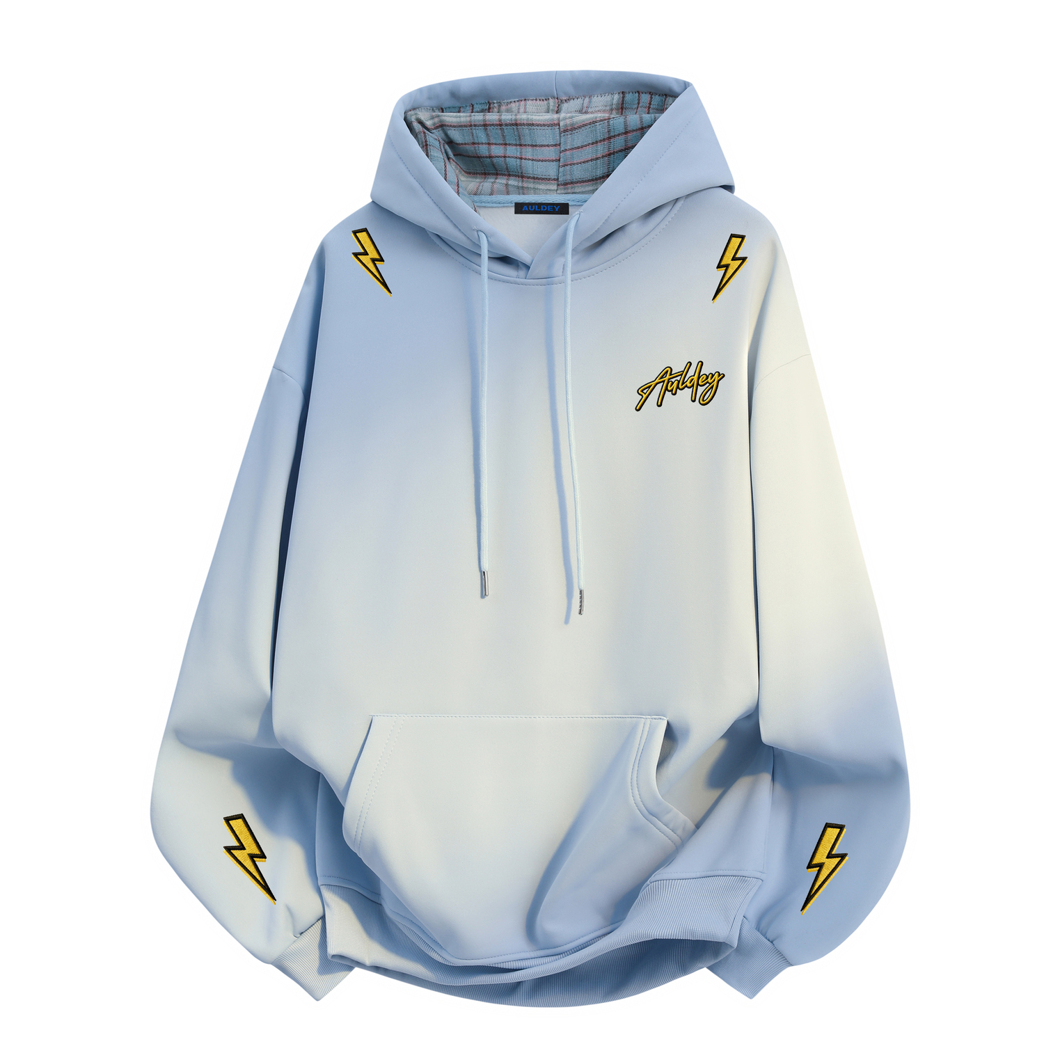 

Толстовка Unisex Hooded Moderate Heavyweight AULDEY, sky синий