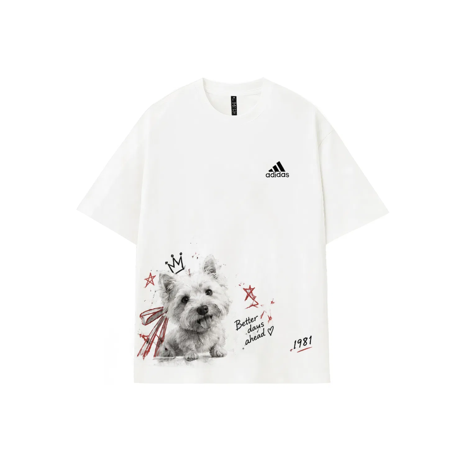 Женская футболка с круглым вырезом Adidas MUST HAVES T Shirts, белый