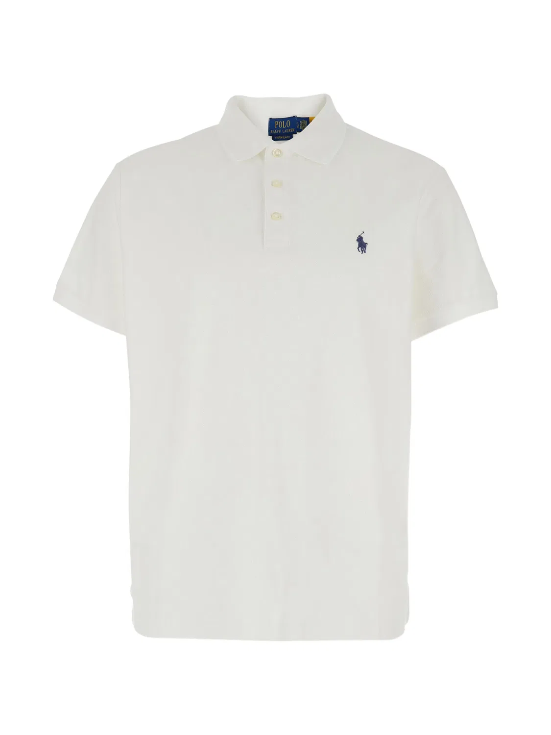Рубашка-поло Pony белая Polo Ralph Lauren, белый