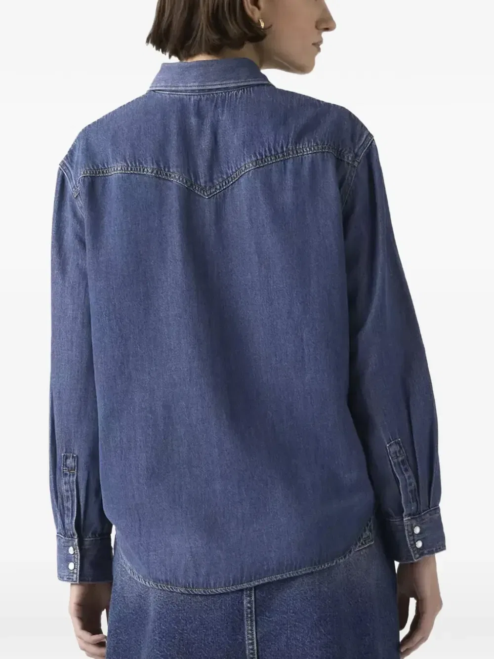 Рубашка в вестерн стиле Teodoга Levi'S, синий — фото 2