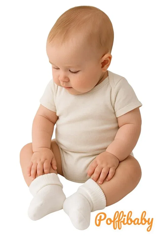 Детские носки хлопковые органические 5 шт. Poffibaby, Karma1 — фото 3