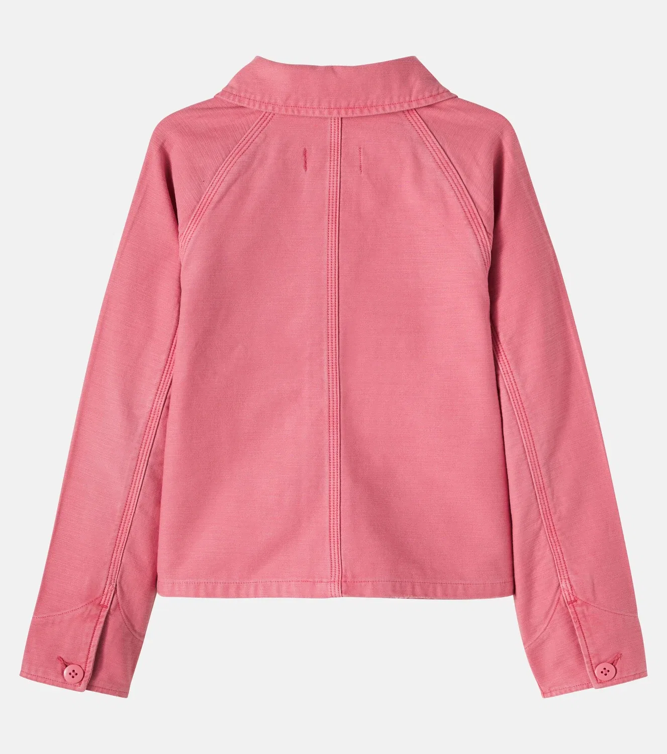 Легкая куртка джинсовая Polo Ralph Lauren Kids, розовый — фото 3