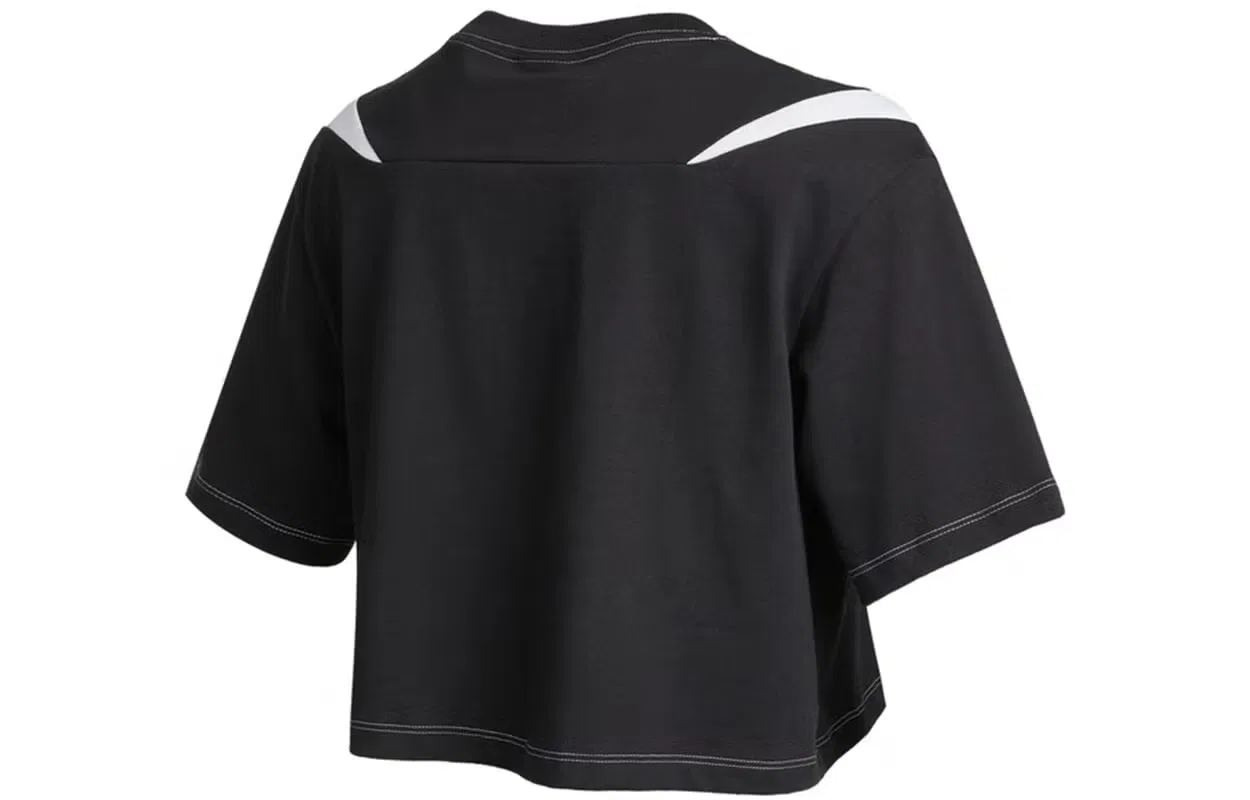 Футболка с принтом Sportswear SWSH GX MOD CROP SS T Nike, черный — фото 2