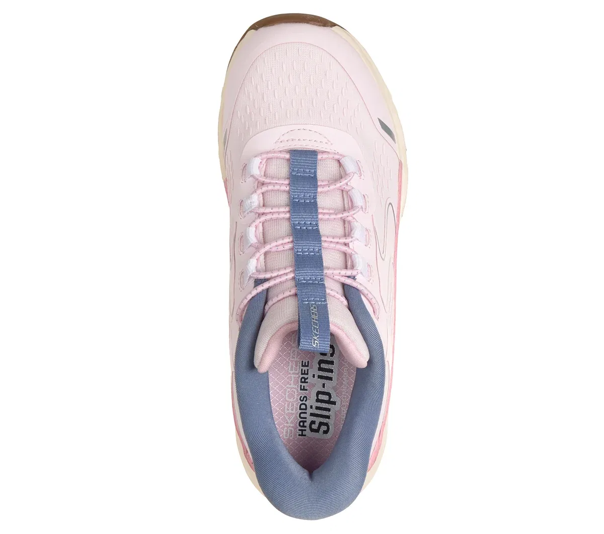 Детские слипоны Glide-Step - Vista Lane Skechers, светло-розовый — фото 2