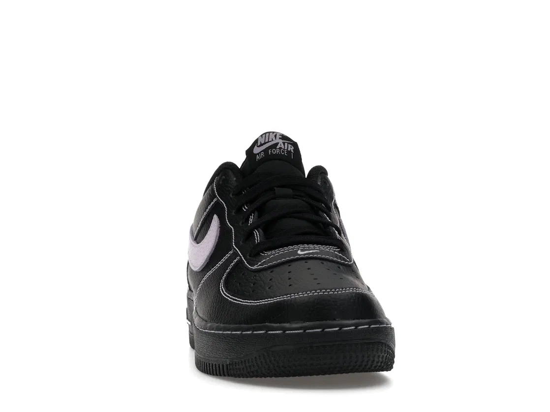 Детские кроссовки Lifestyle Nike Air Force 1 Low LV8, Black/Hydrangeas — фото 2