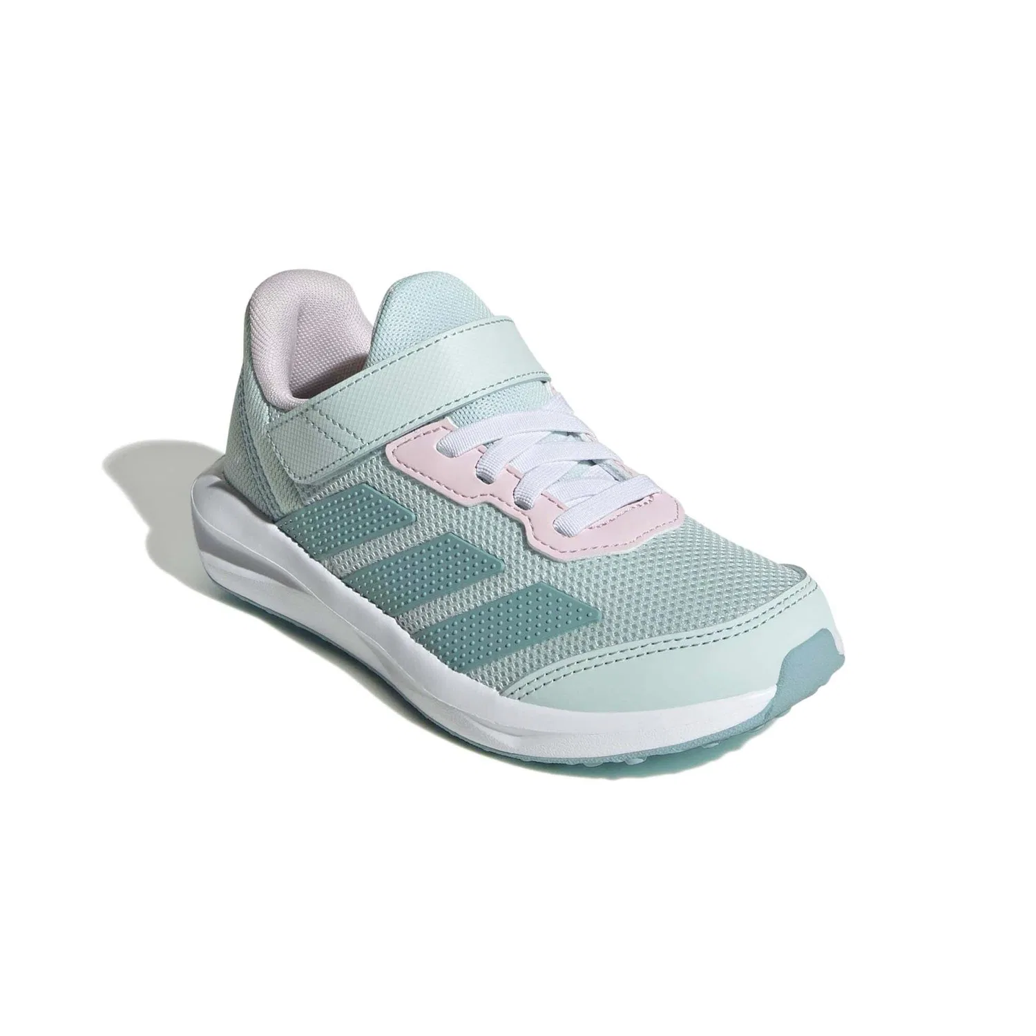 Детские кроссовки с верхом из сетки Faito El K Adidas, Rosa — фото 2