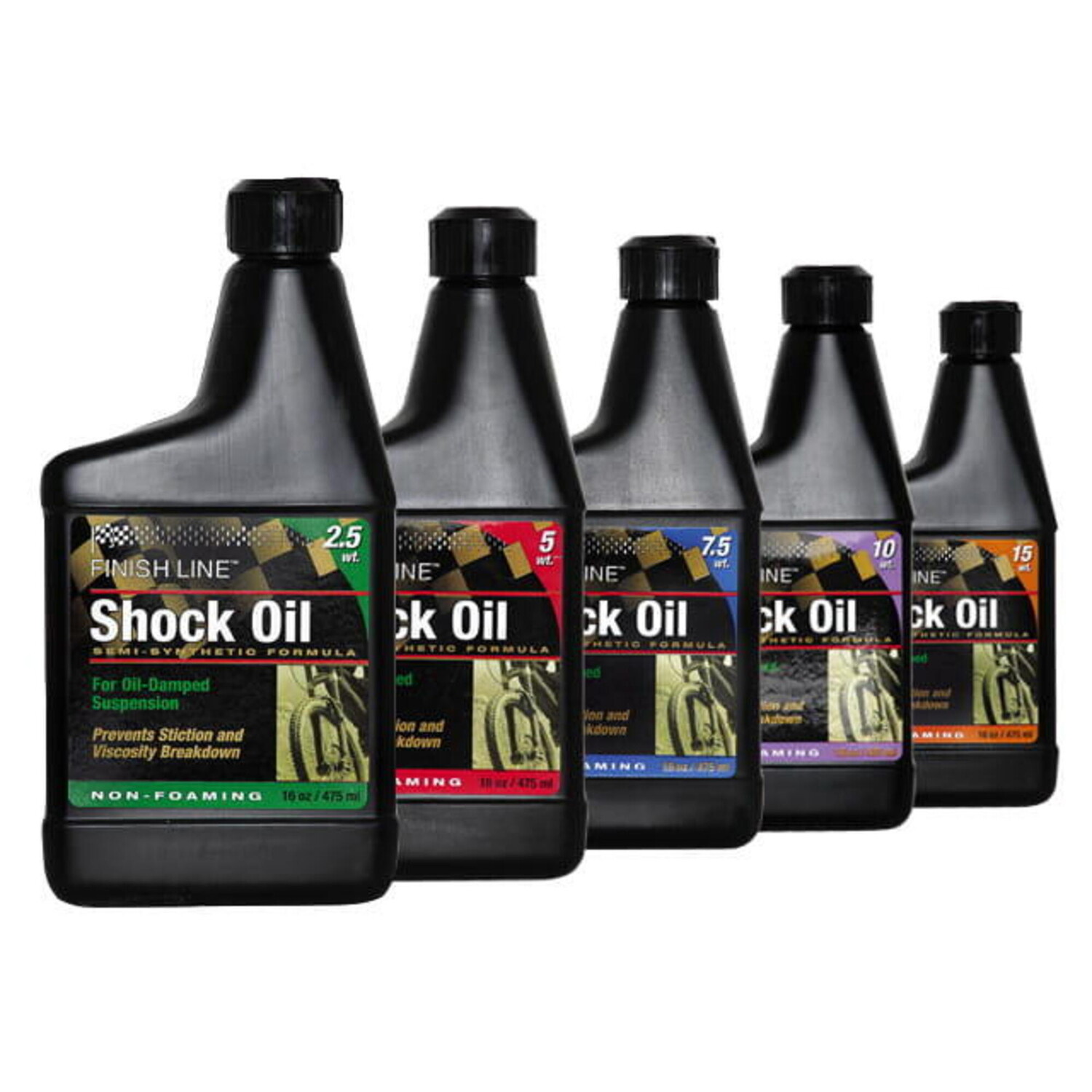 

Масло для вилки Shock Oil FINISH LINE, черный