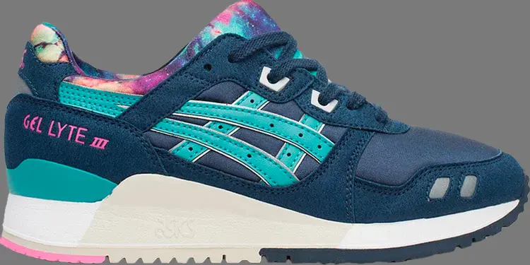 

Кроссовки gel lyte 3 'galaxy pack' Asics, синий
