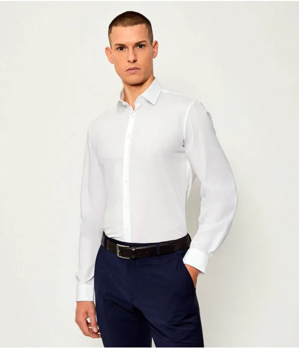 Мужская рубашка с длинным рукавом Calvin Klein, белый