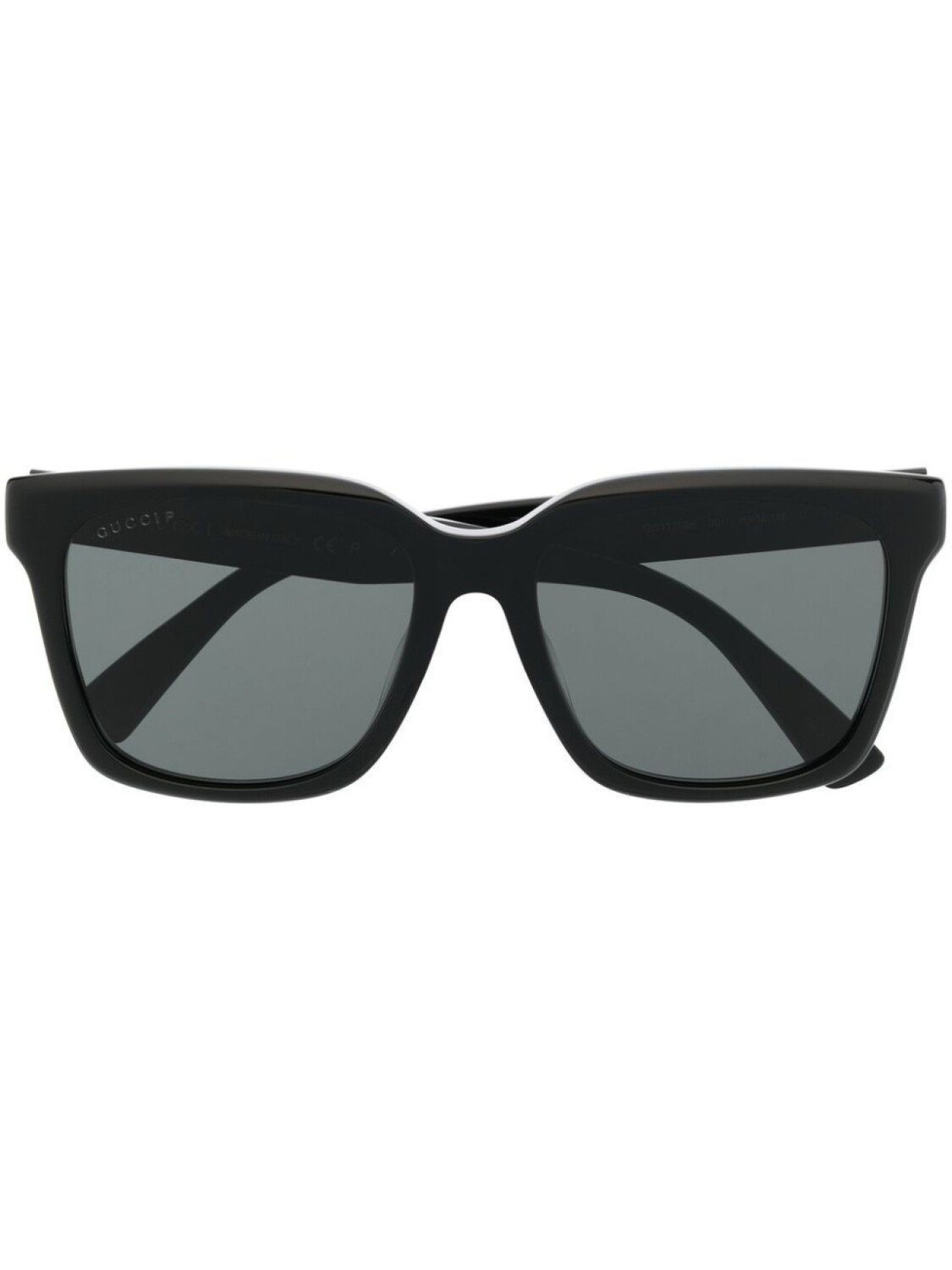 

Солнцезащитные очки в квадратной оправе с логотипом Gucci Eyewear, черный
