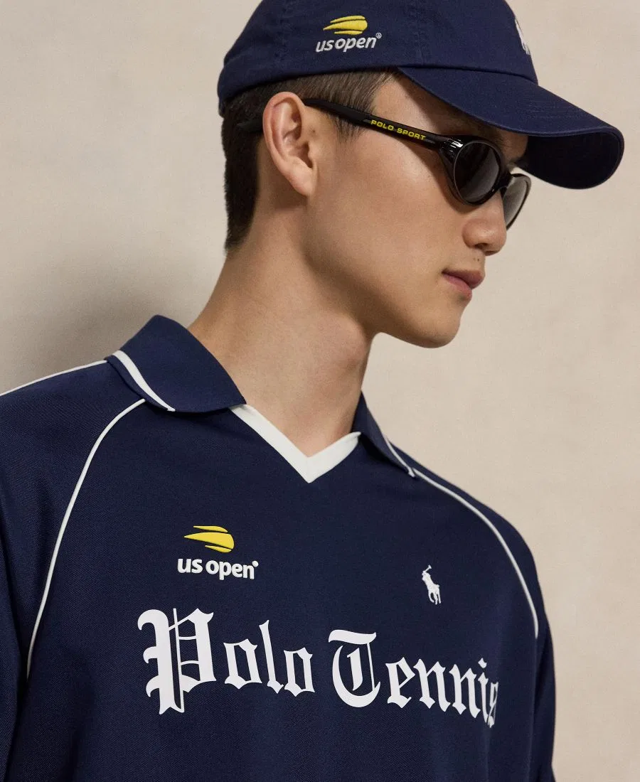 Пуловер из трикотажа с принтом Polo Tennis Polo Ralph Lauren, Refined Navy — фото 3