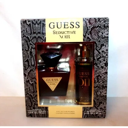Набор парфюмерный Guess Seductive Noir, Eau De Toilette и Fragrance Mist