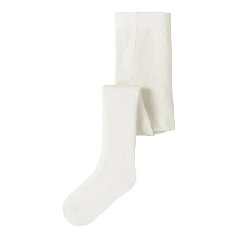 Детские колготки для девочек хлопковые Funa Lil Pantyhose Name it, White