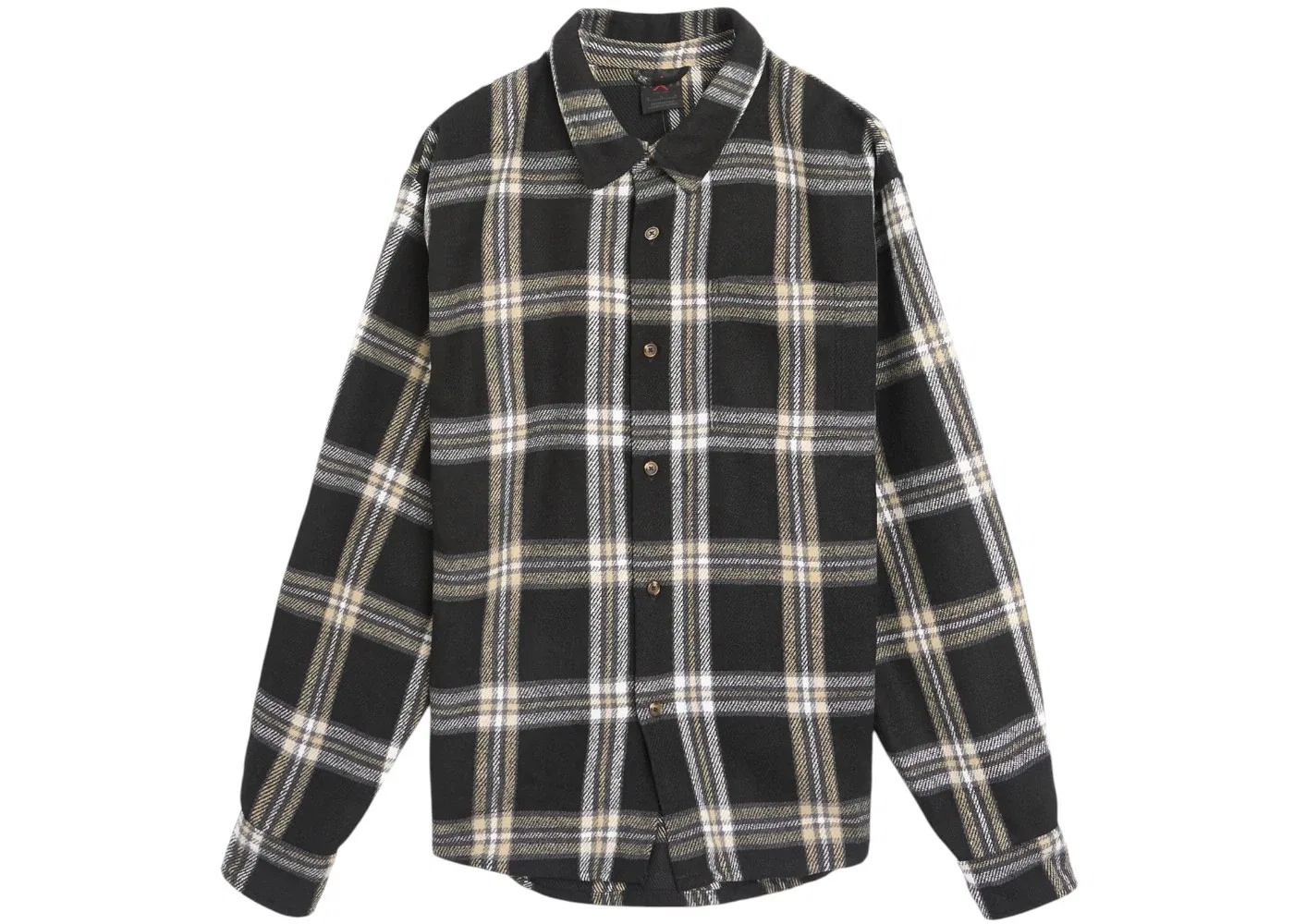 Мужская фланелевая рубашка Nike Jordan Flight Check Shirt, Black