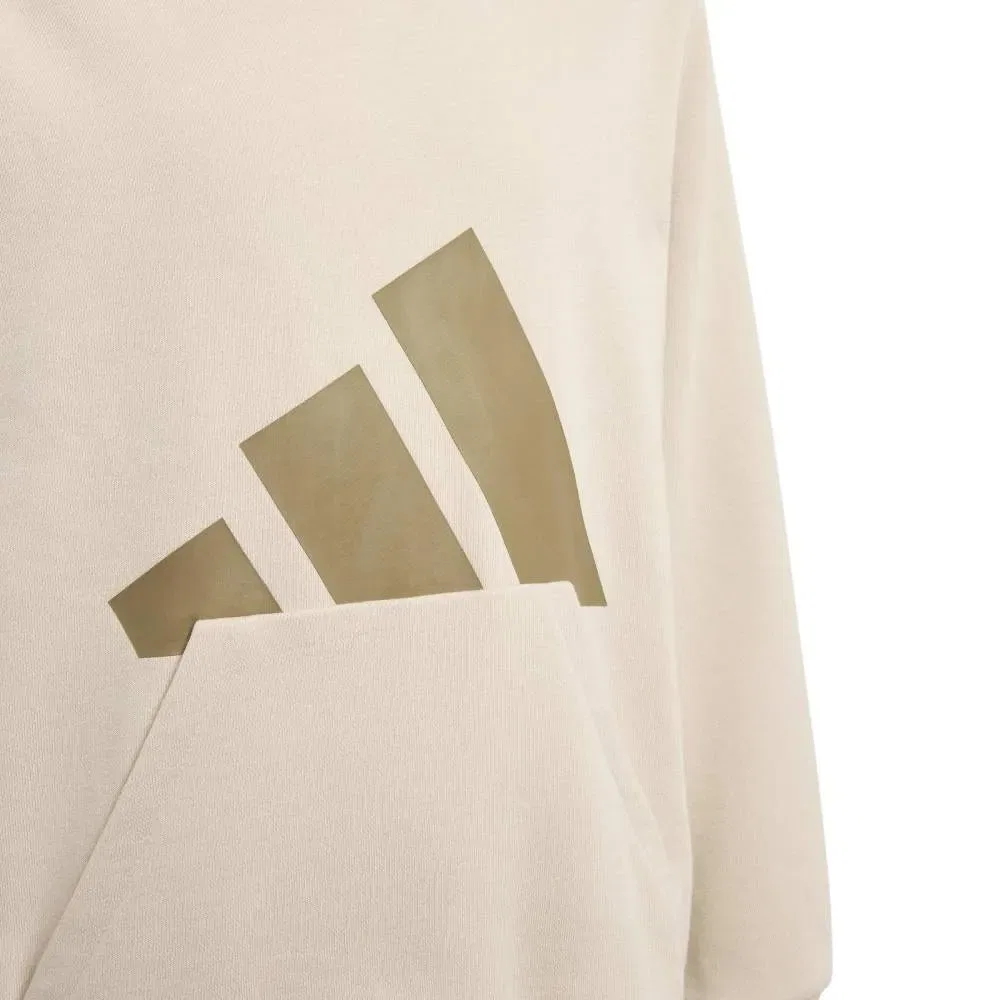 Худи Essentials Adidas, бежевый — фото 3