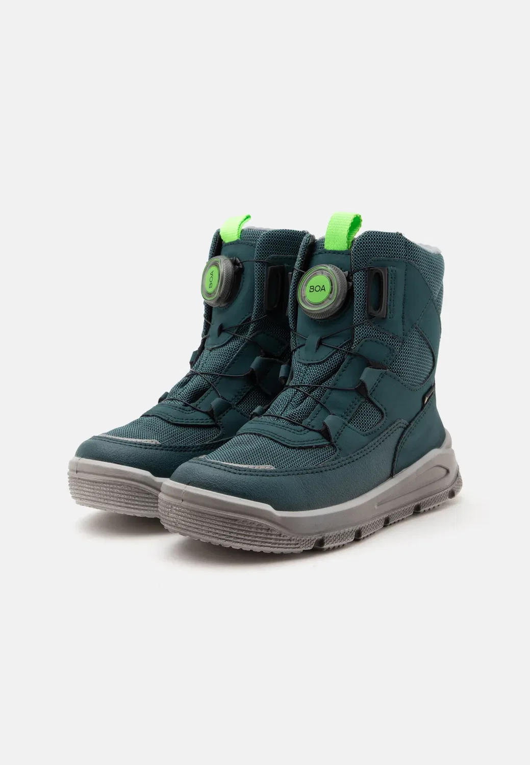 Goretex Mars - ботинки на шнуровке Superfit, Gruen/Hellgruen — фото 2