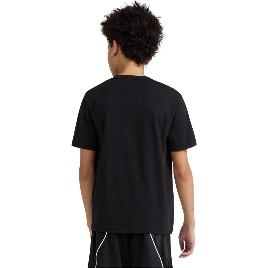Детская футболка с коротким рукавом Nike Jordan MJ Venice Beach Hoops SS Tee, Черный — фото 4