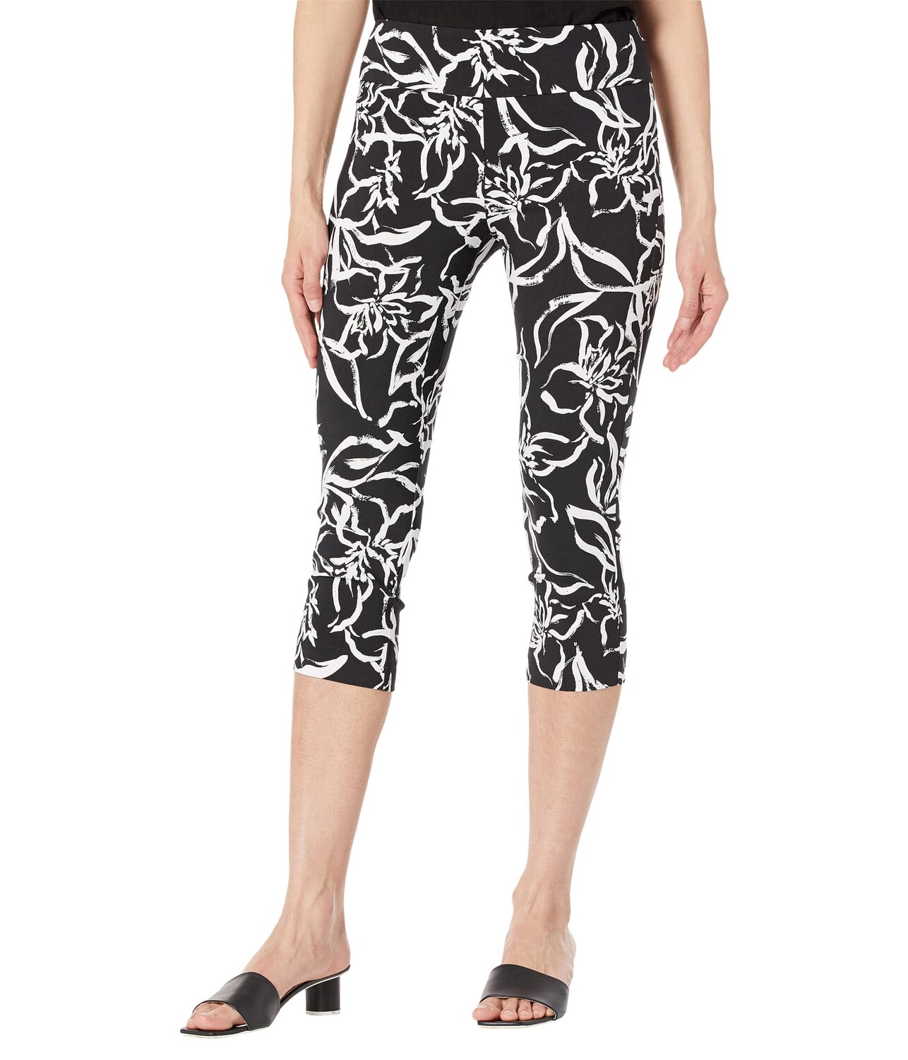 

Капри Elliott Lauren, Silhouette Pull-On Capri Pants with Back Slit Detail, Черный, Капри Elliott Lauren, Silhouette Pull-On Capri Pants with Back Slit Detail