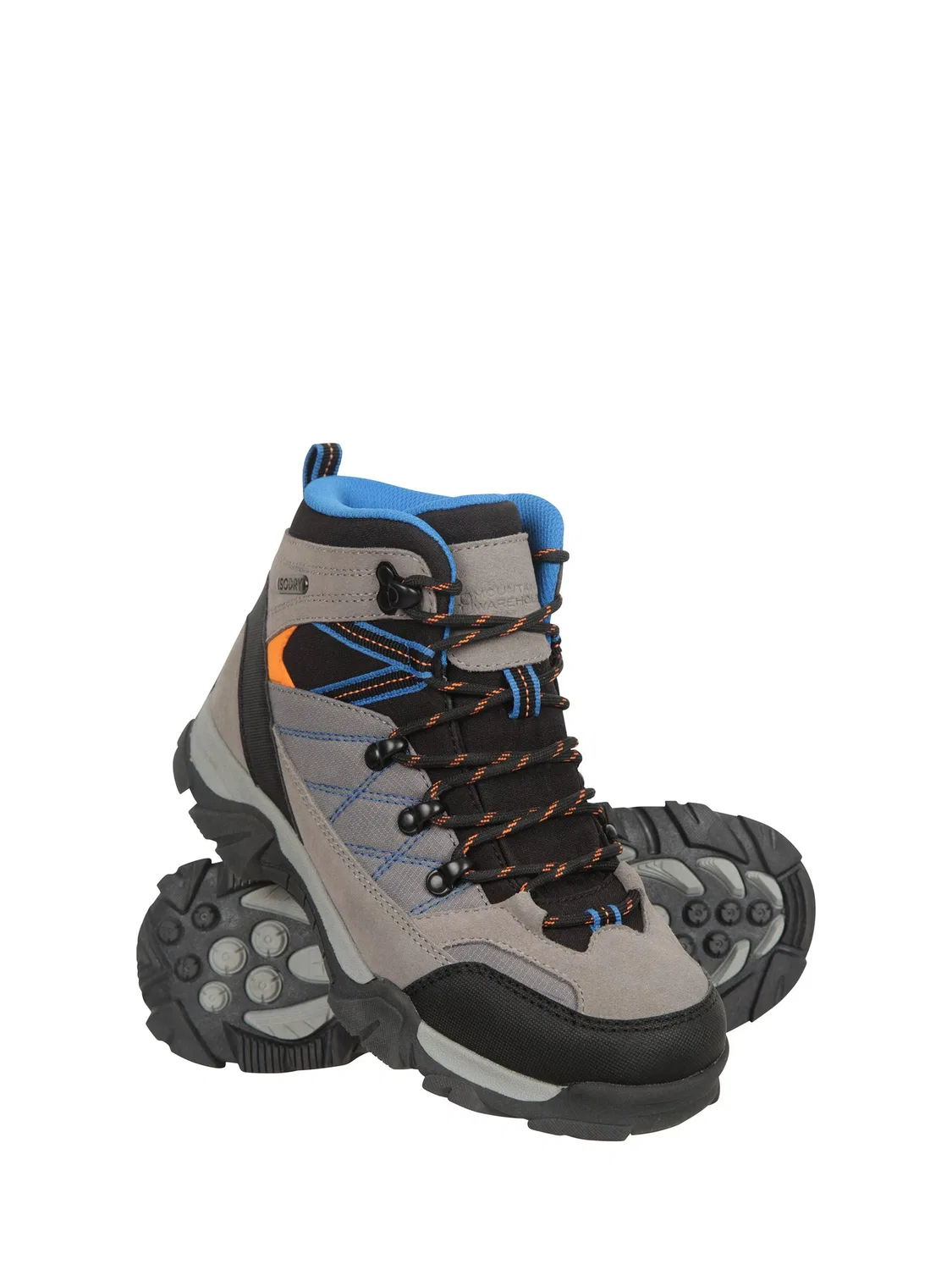 Ботинки для ходьбы Trail Kids Waterproof Mountain Warehouse, серый — фото 3