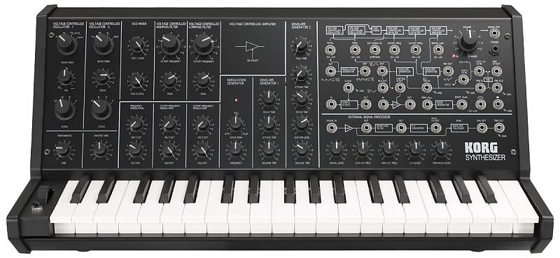 

Мини-монофонический аналоговый синтезатор Korg MS-20