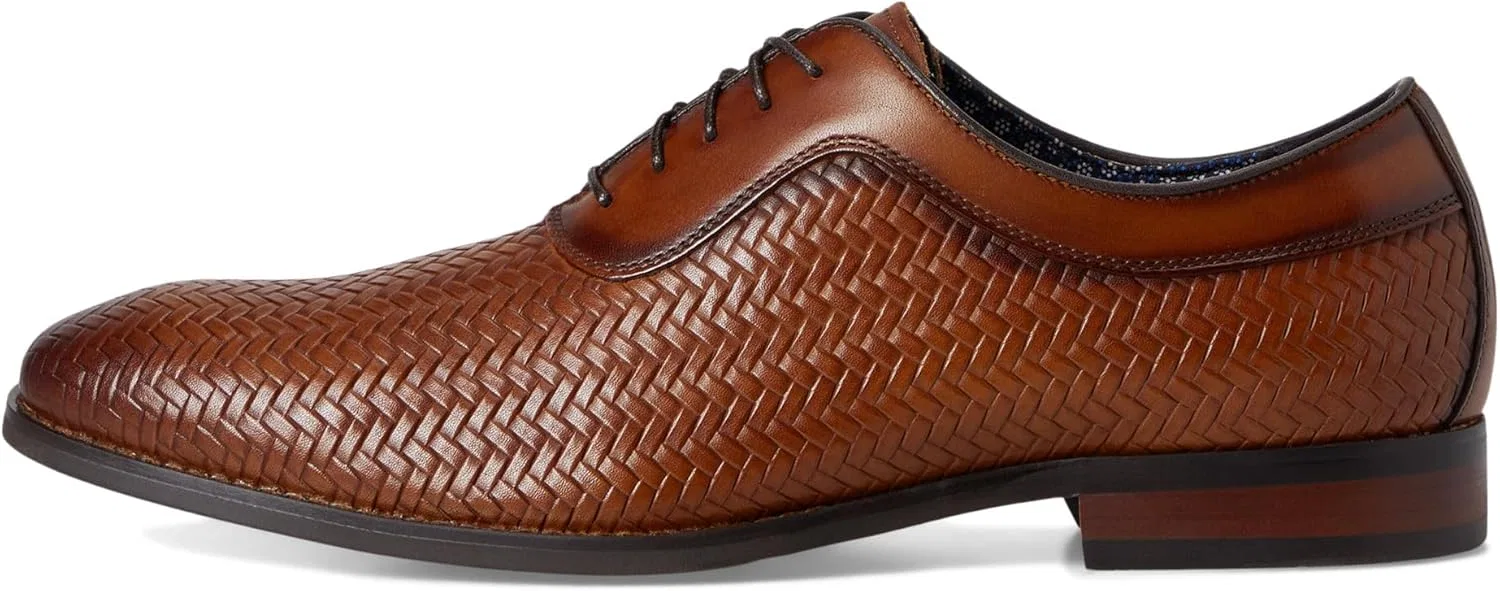 Мужские оксфордские туфли на шнуровке STACY ADAMS Keating, Light Brown — фото 4