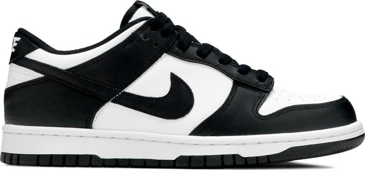 

Кроссовки Nike Dunk Low GS 'Black White', черный