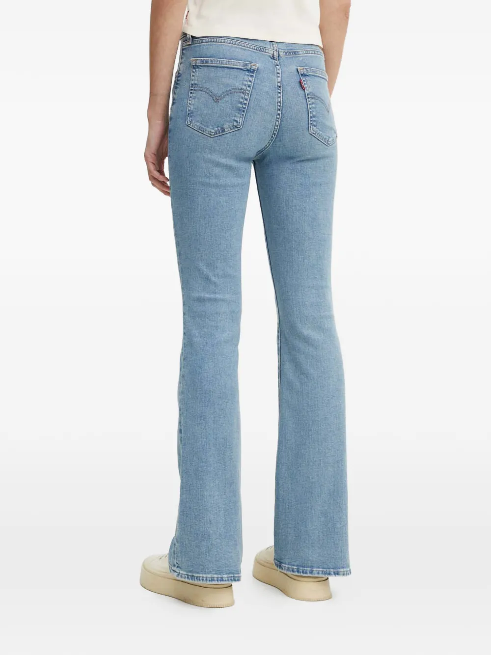 Расклешенные джинсы с пятью карманами Levi'S, синий — фото 3