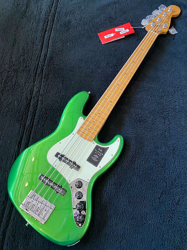 

Fender Player Plus Jazz Bass V с кленовым грифом Cosmic Jade #MX22167731 (10 фунтов, 8,4 унции) Player Plus Jazz Bass V with Maple Fretboard