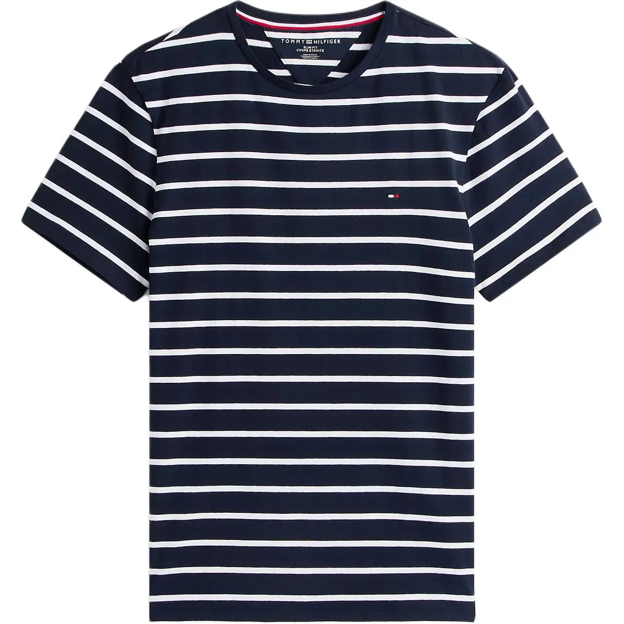 Мужская футболка с полоской Marine Blue Stripe Tommy Hilfiger, Marine Blue Stripe