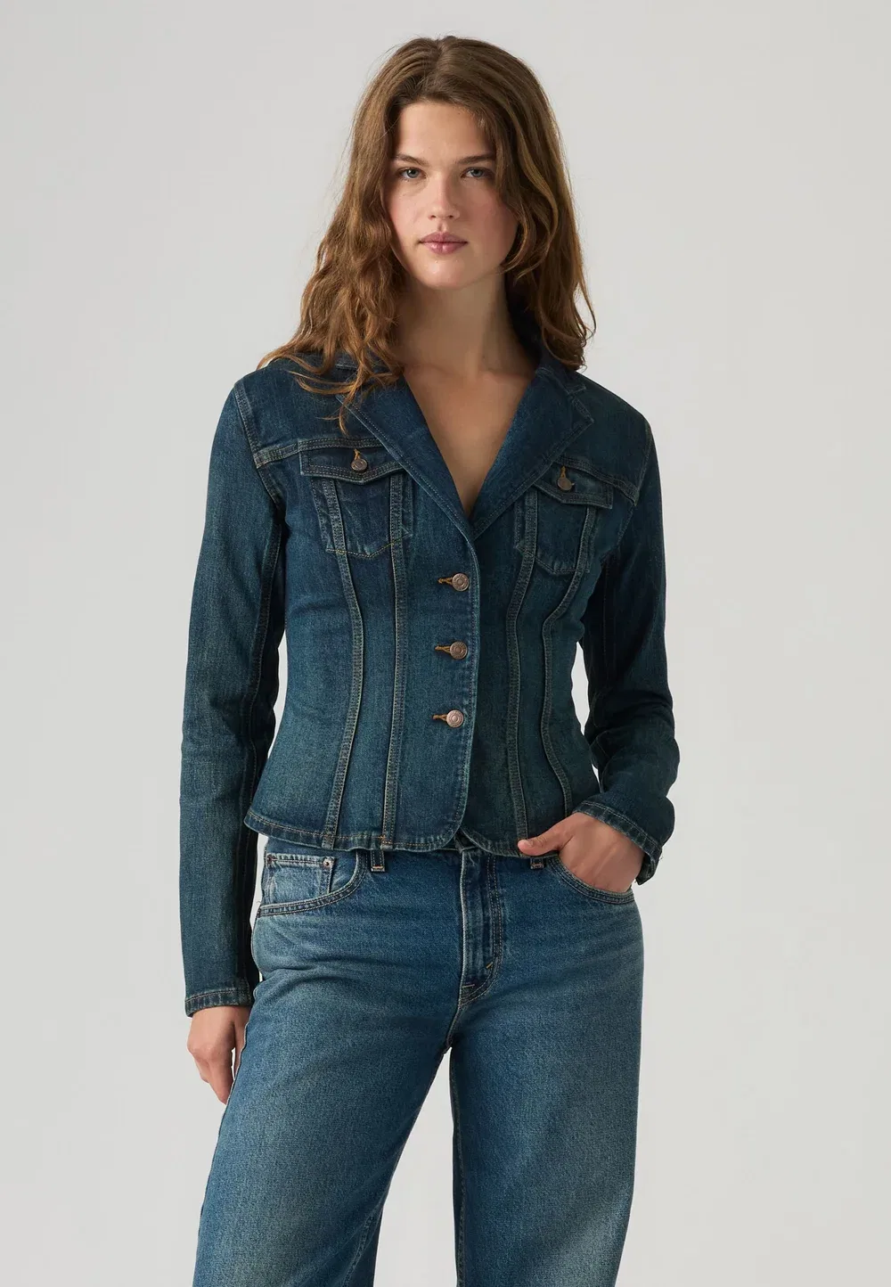 Джинсовая куртка Levi'S, Left Click Trucker — фото 2
