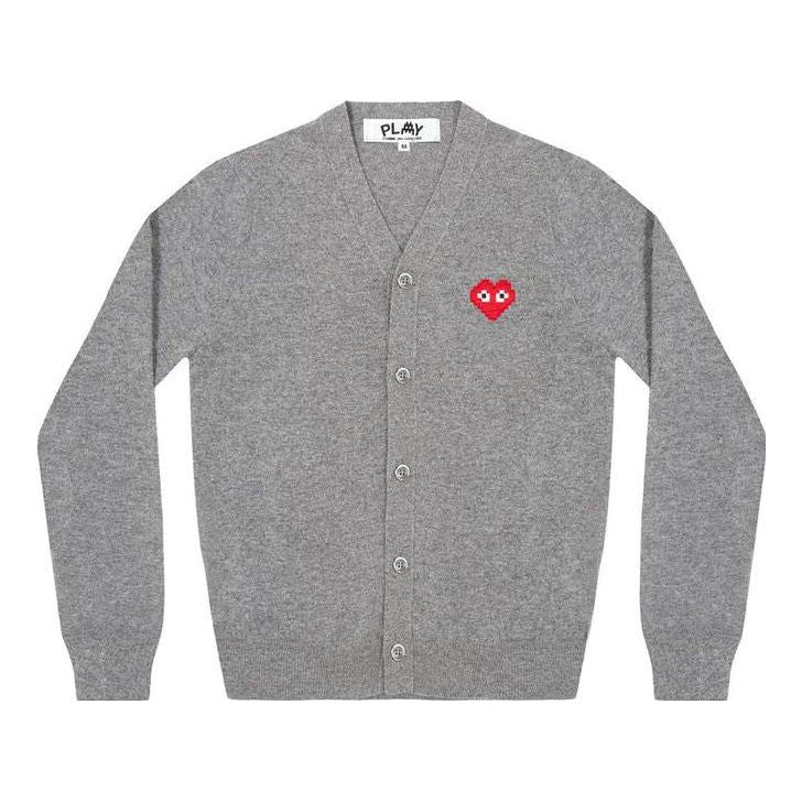 

Кардиган COMME des GARCONS PLAY x Invader Cardigan 'Grey' AZ-N084-051-2, серый