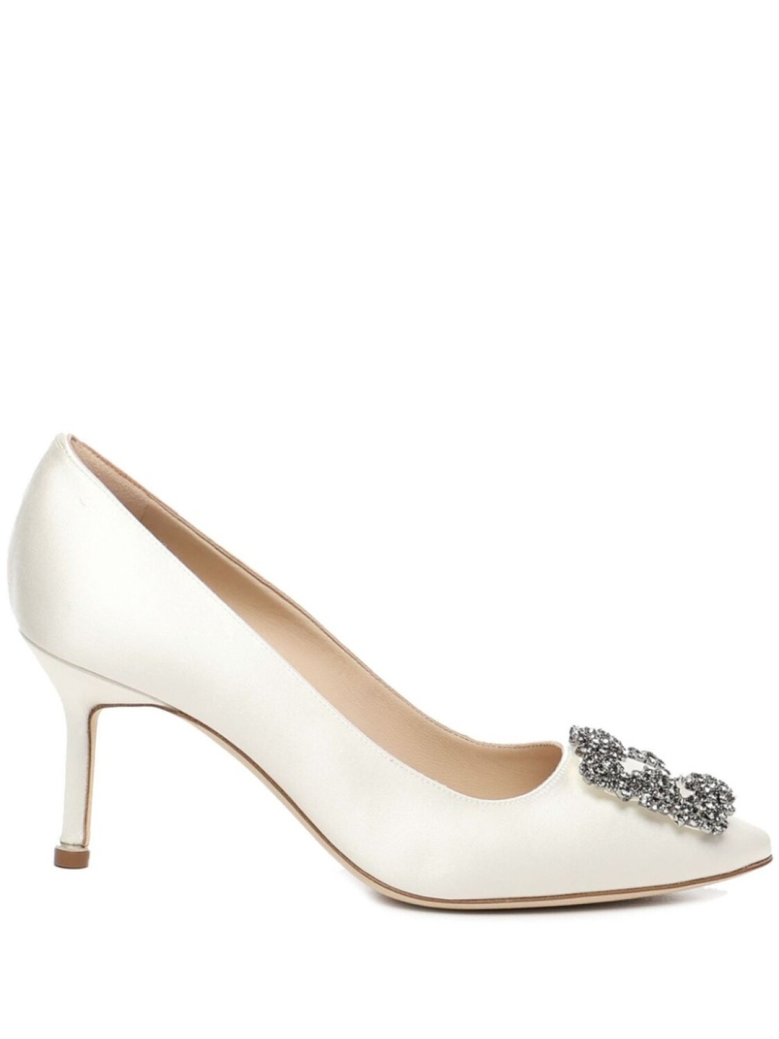 

Туфли Manolo Blahnik Hangisi 70 мм, белый