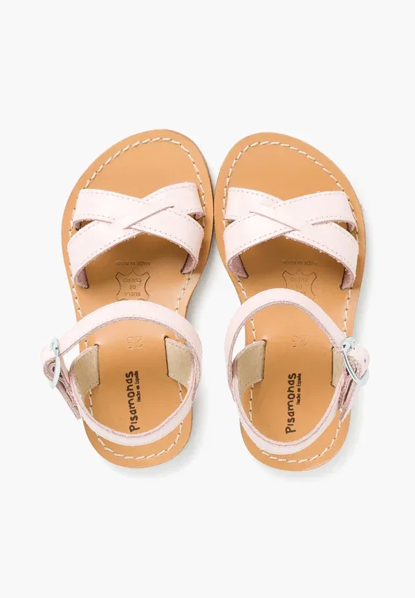 Ботинки кожаные Baby shoes Pisamonas rosa, розовый — фото 3