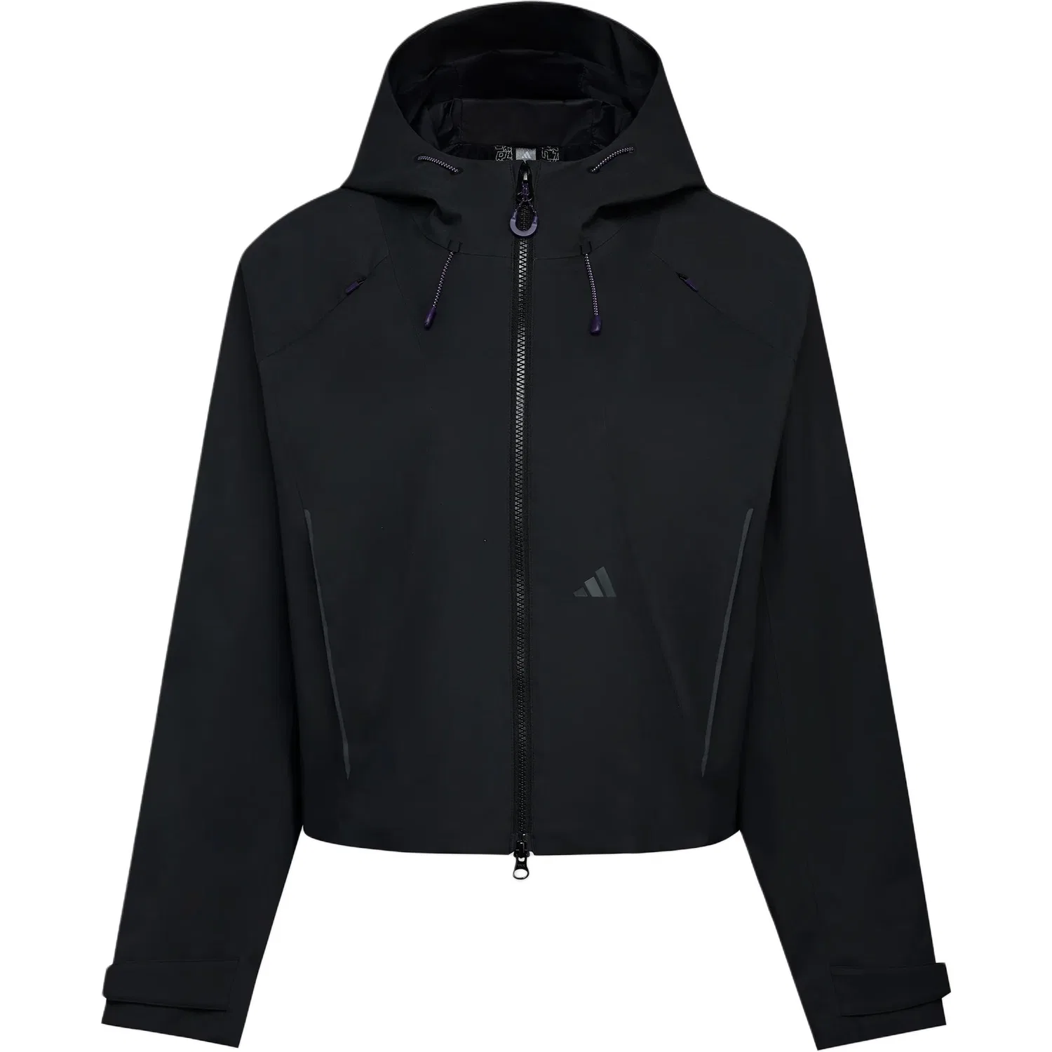 Женская ветровка с капюшоном Windbreaker, Adidas, Black