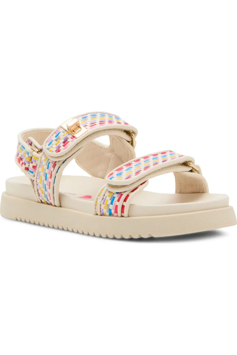 Детские сандалии на регулируемых ремешках Mona Steve Madden, Stripe Multi