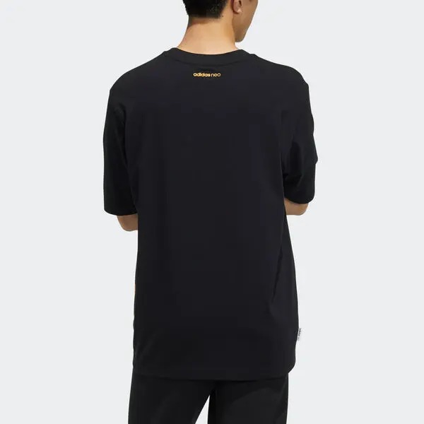 Футболка Adidas Neo, черный — фото 4