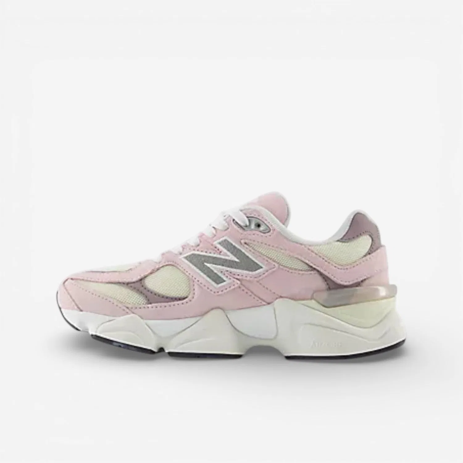 Детские кроссовки с амортизацией New Balance 9060 Pink White, Rosa — фото 2