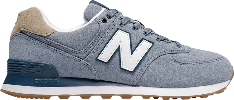 

Кроссовки New Balance 574 'Chambray Gum', синий