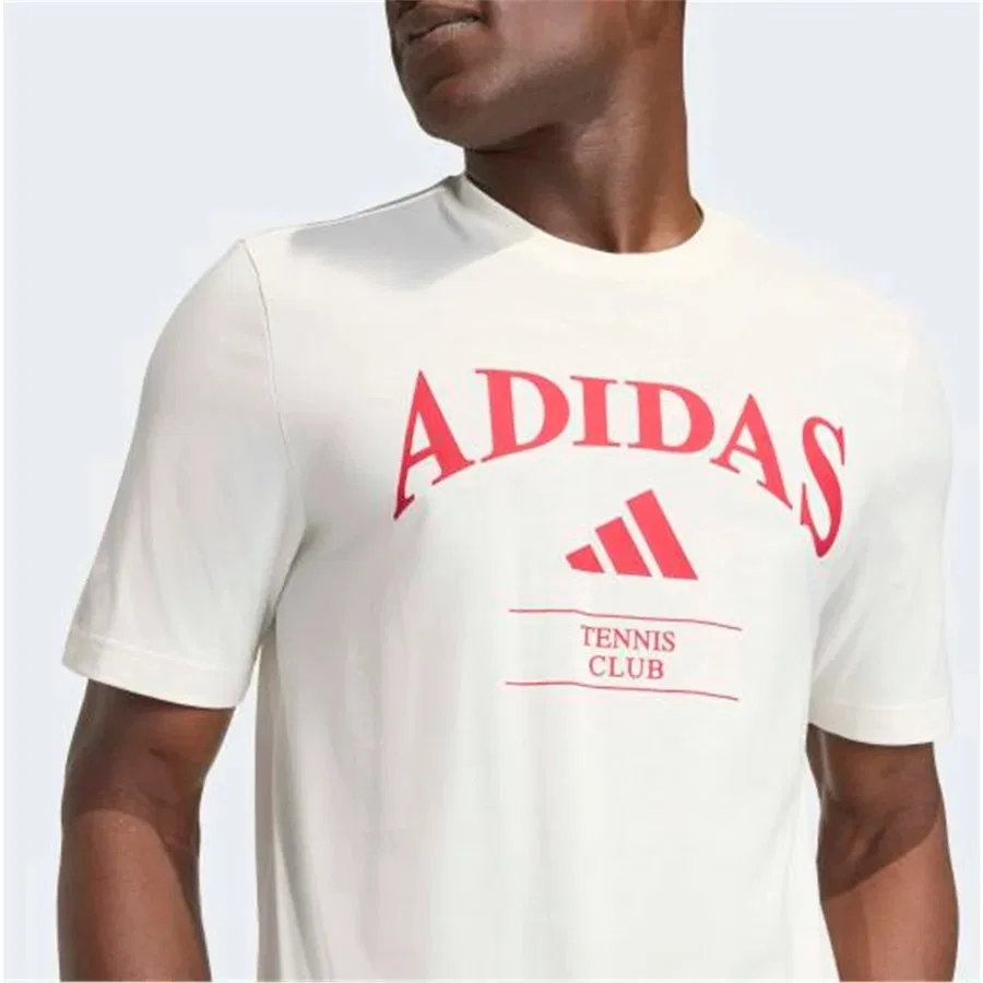 Футболка спортивная с коротким рукавом Hrtg Tns G T adidas, Черный — фото 4