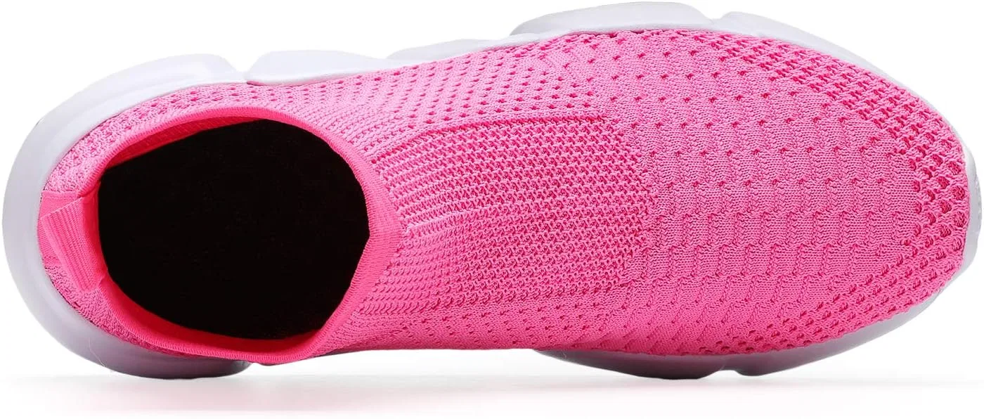Детские дышащие кроссовки с высоким верхом Casbeam, Pink — фото 4